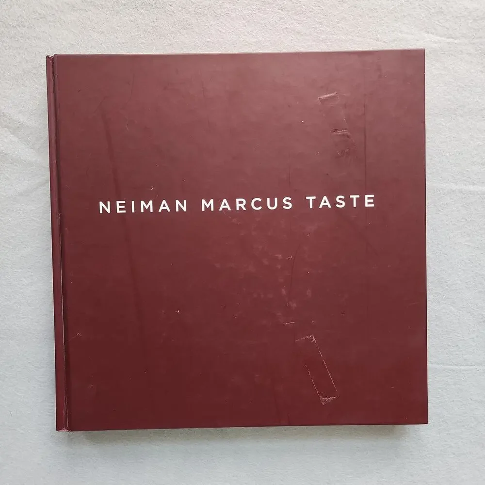 SIGNED by Kevin Garvin Neiman Marcus Taste Cookbook 100th Anniversary No DJ